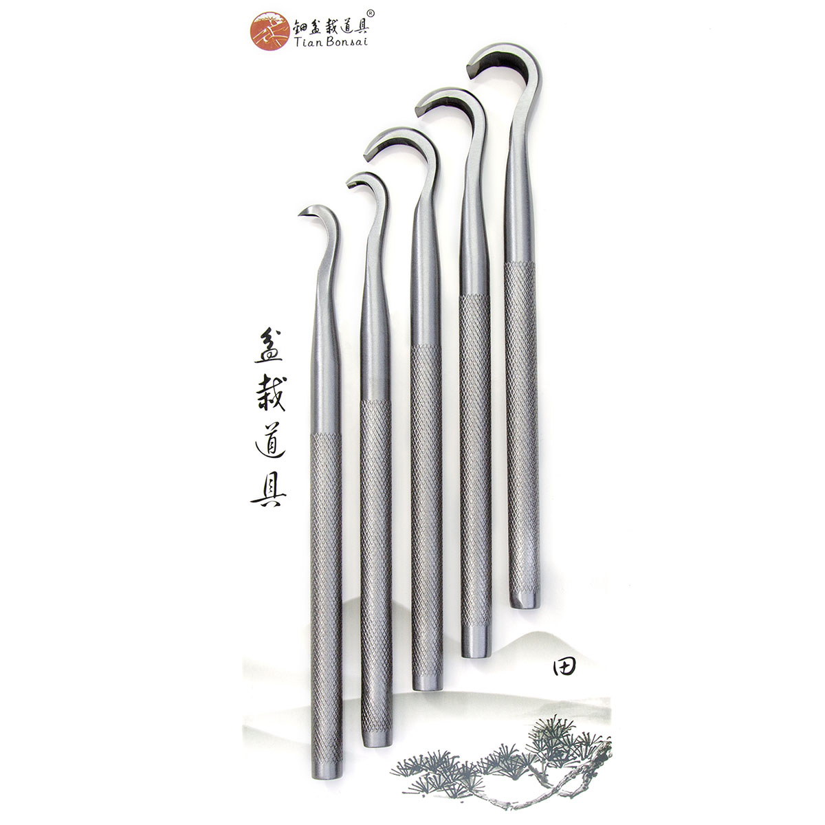 Bonsai Tool Set - Bonsai Carving Tool Set CT-A Forging