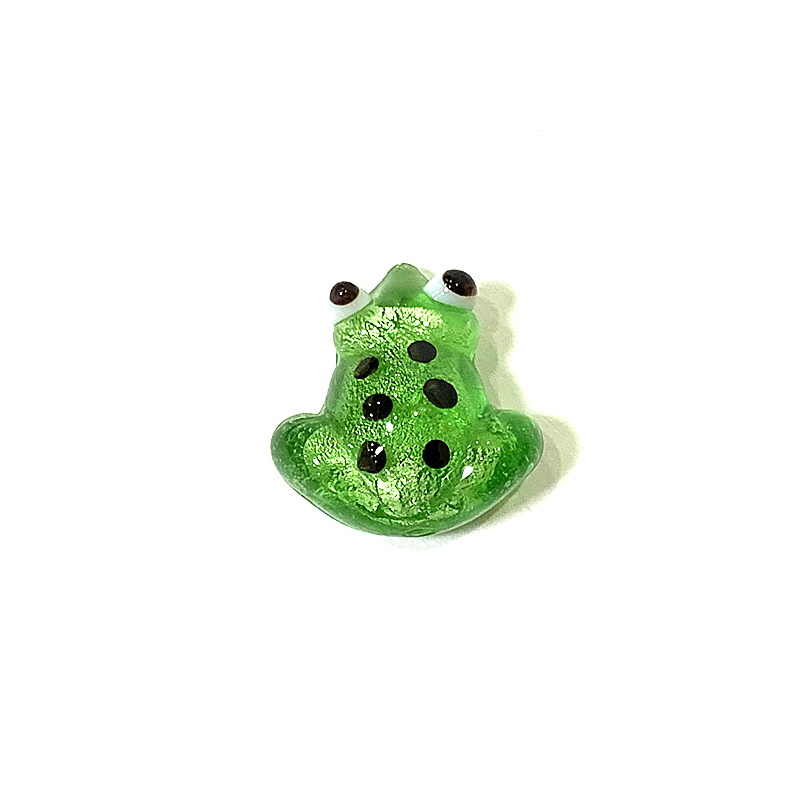 2pcs Mini Glass Frog Figurine  - đánh giá và giá Bonsai Garden Chinese Garden