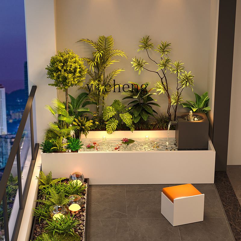 Garden Balcony Flower Box Sitt - đánh giá và giá Bonsai Garden Chinese Garden