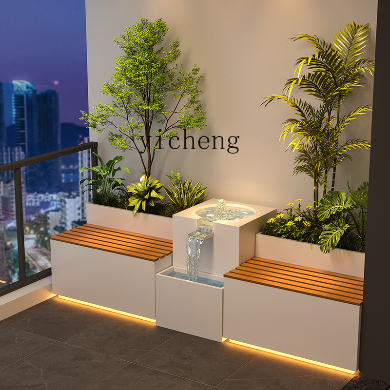 Garden Balcony Flower Box Sitt - đánh giá và giá Bonsai Garden Chinese Garden