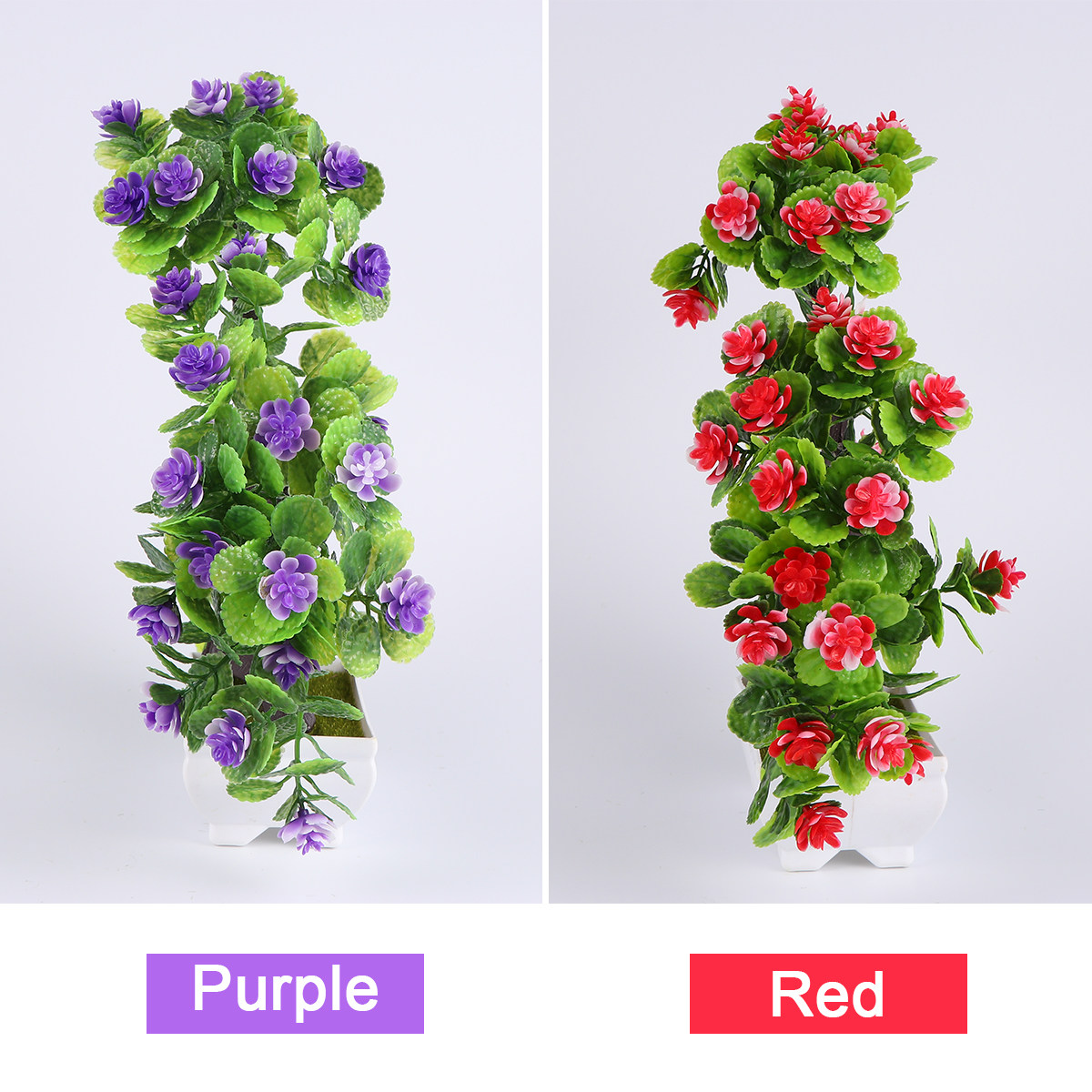 2Pcs Creative Plastic Bonsais  - đánh giá và giá Bonsai Garden Restaurant