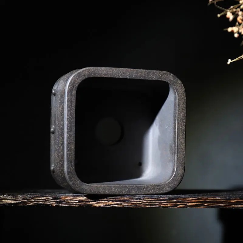 Ceramic Rectangle Bamboo Carve - đánh giá và giá Bonsai Garden Chinese Garden