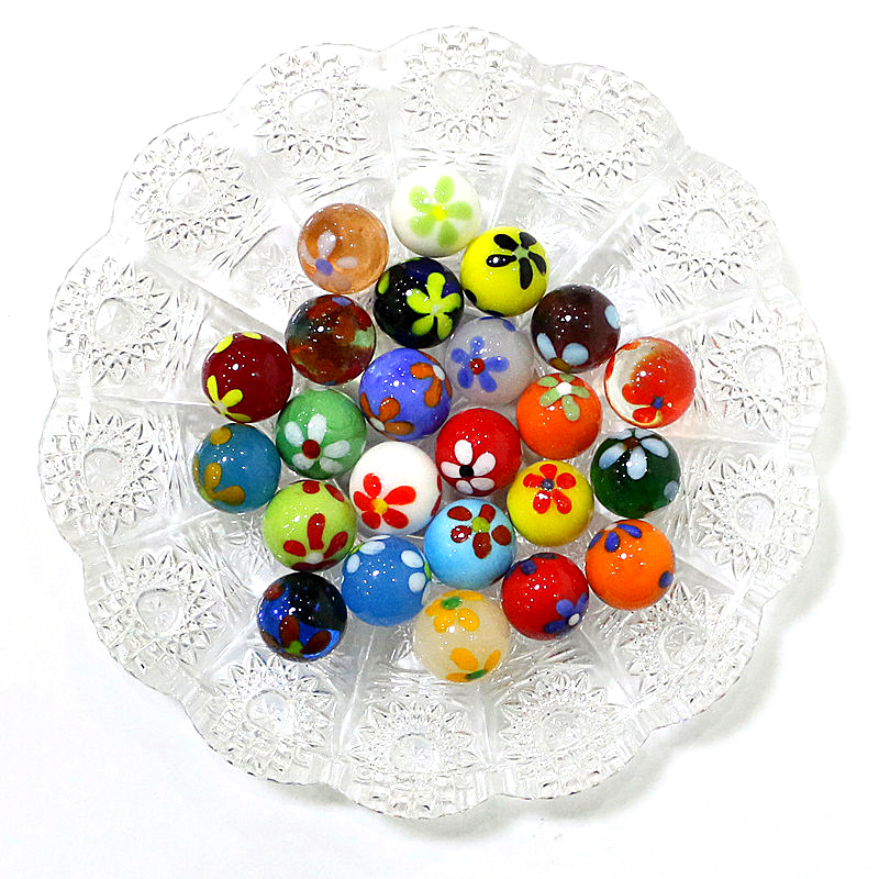 6pcs 16mm Colorful Rare Glass  - đánh giá và giá Bonsai Garden Chinese Garden