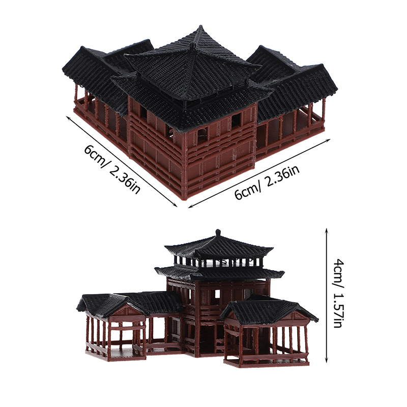 Ancient Building Model Miniatu - đánh giá và giá Bonsai Garden Chinese Garden