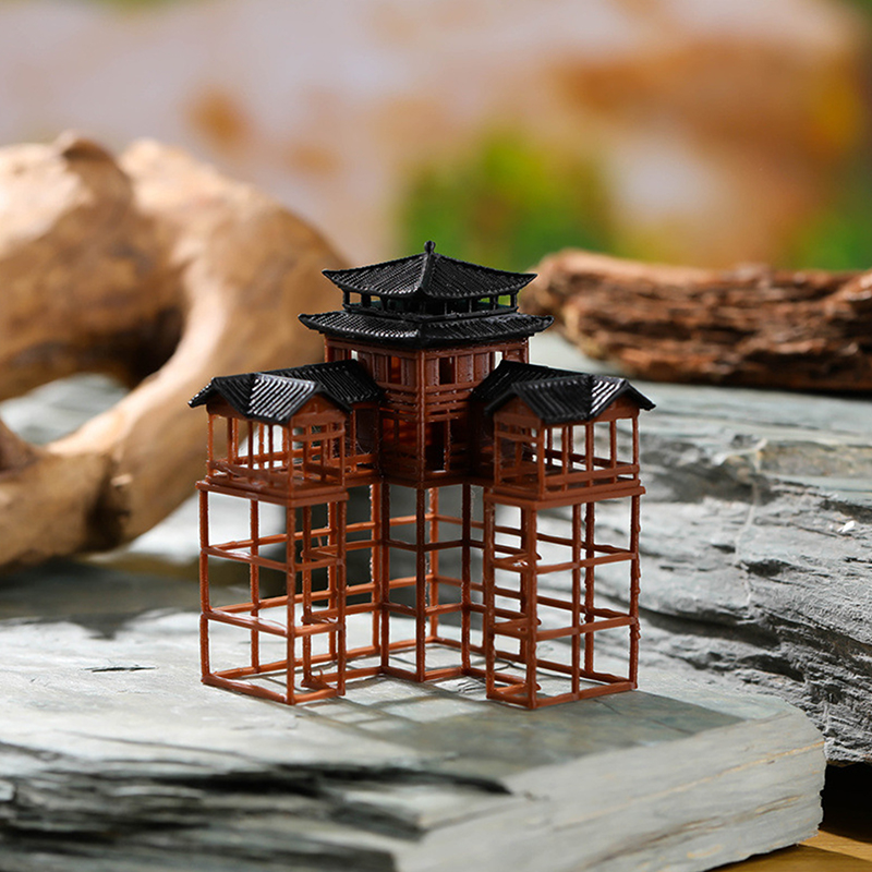 Ancient Building Model Miniatu - đánh giá và giá Bonsai Garden Chinese Garden