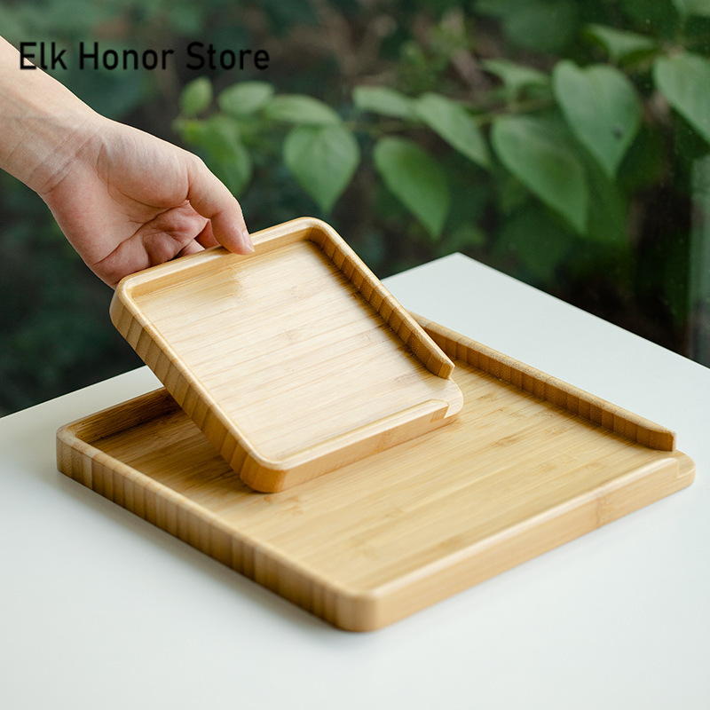 Chinese Bamboo Food Tray Puer  - đánh giá và giá Bonsai Garden Chinese Garden