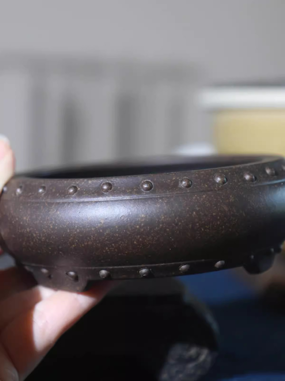 Ceramic Circle Bonsai Pot, Mad - đánh giá và giá Bonsai Garden Chinese Garden
