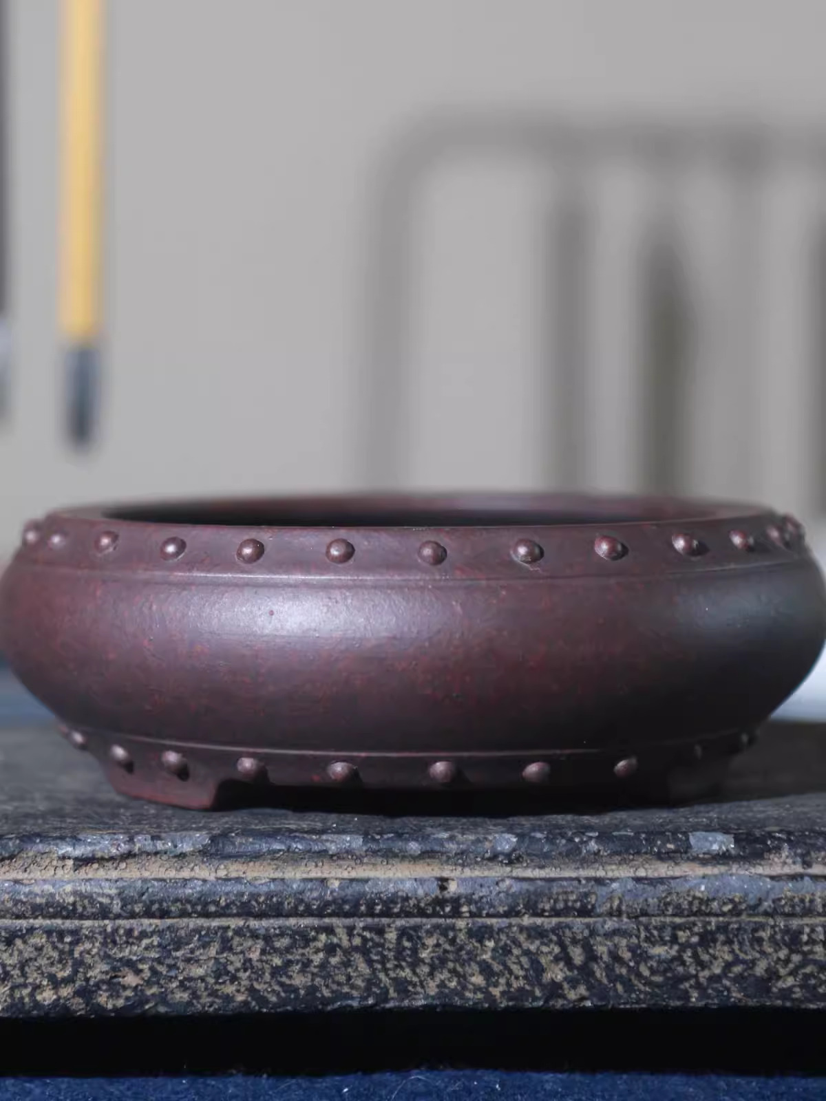 Ceramic Circle Bonsai Pot, Mad - đánh giá và giá Bonsai Garden Chinese Garden