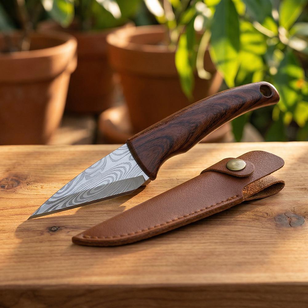 Wooden Handle Grafting Knife w - đánh giá và giá Bonsai Tool Set