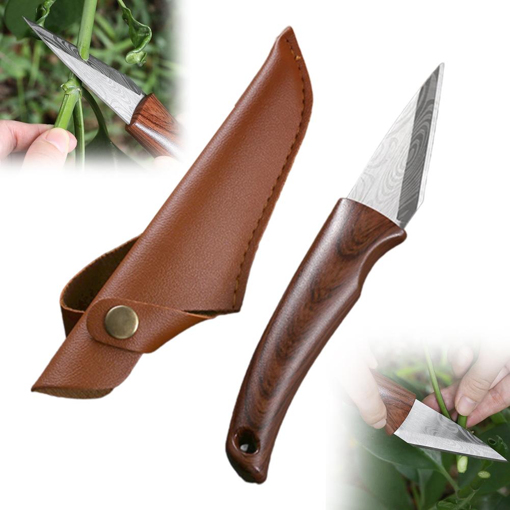 Wooden Handle Grafting Knife w - đánh giá và giá Bonsai Tool Set