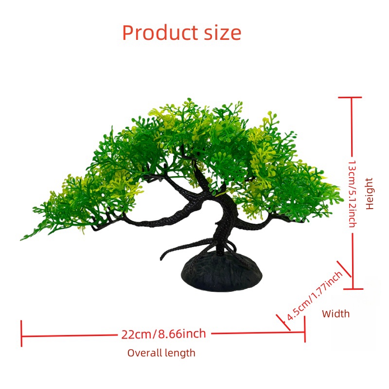 Aquarium bonsai tree, plant, f - đánh giá và giá Bonsai Garden Sushi