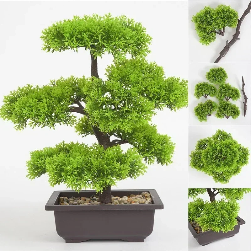 Artificial Plants Pine Bonsai  - đánh giá và giá Bonsai Garden Sushi