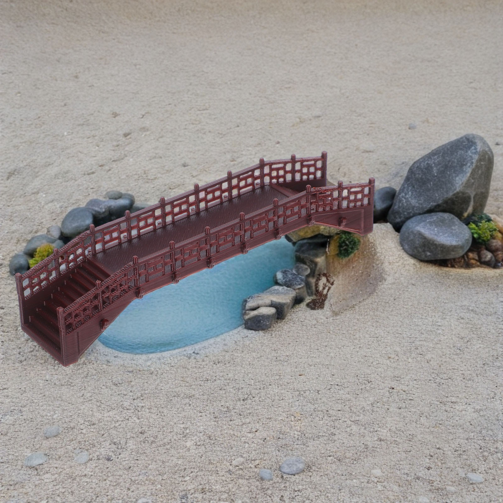 Miniature Bridge Chinese Style - đánh giá và giá Bonsai Garden Chinese Garden
