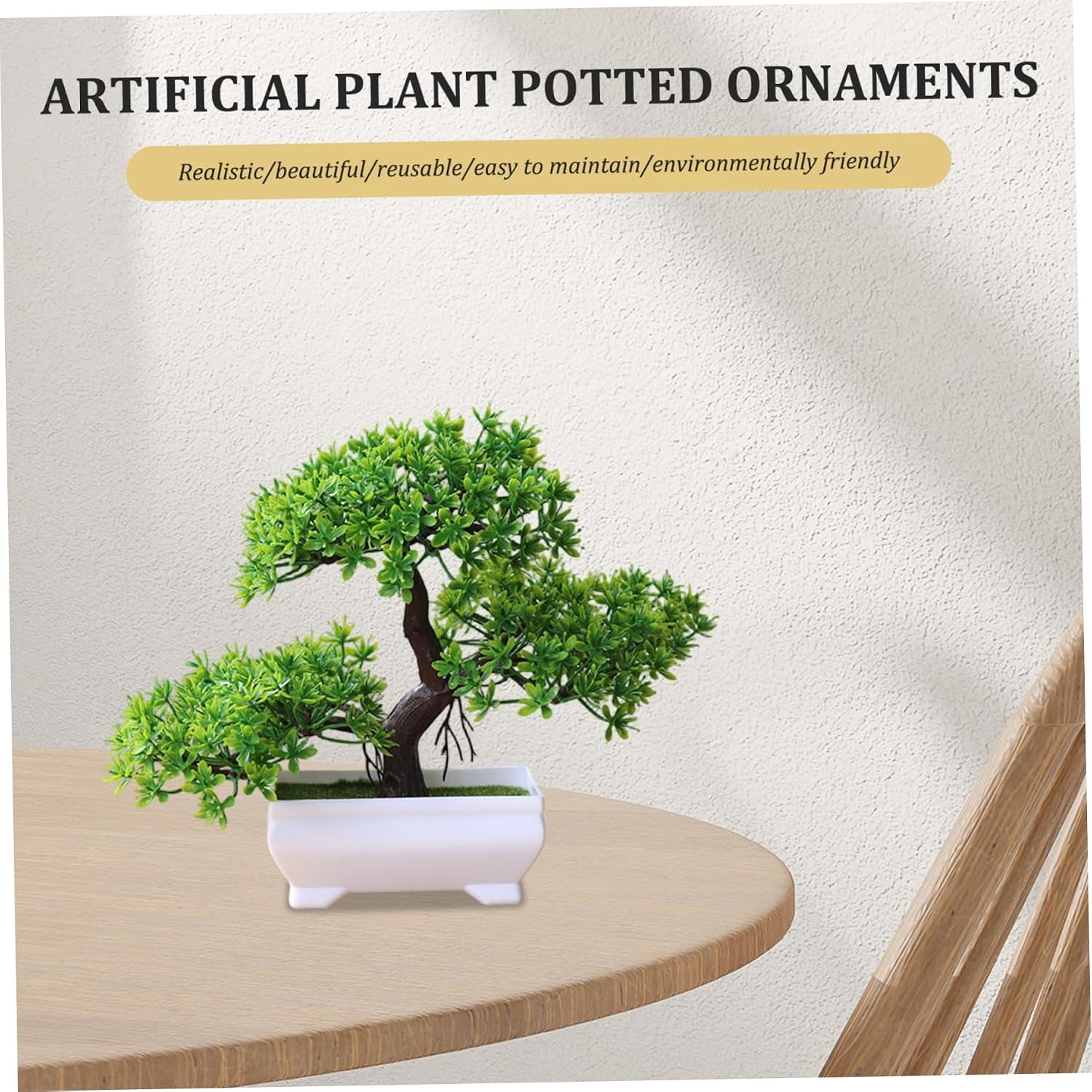 1/2Pcs Artificial Bonsai Tree  - đánh giá và giá Bonsai Garden Sushi